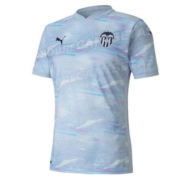 Tailandia Camiseta Valencia 3ª 2020-2021 Azul